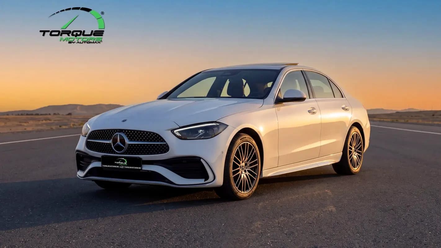 خرید مرسدس کلاس C C200 L مدل ۲۰۲۷ از دبی — واردات به منطقه آزاد کیش و قشم — خودرو مرسدس