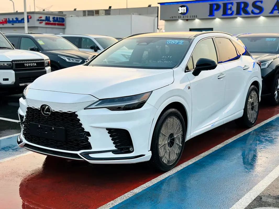 خرید لکسوس سری RX RX 500h F Sport Performance مدل ۲۰۲۶ از دبی — واردات به منطقه آزاد کیش و قشم — خودرو لکسوس — تصویر 2