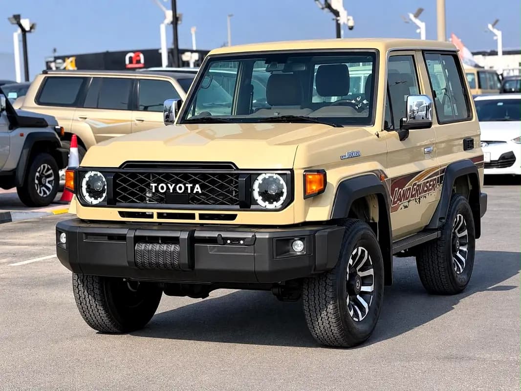 خرید تویوتا لندکروزر سری ۷۰ LC 71 LX مدل ۲۰۲۶ از دبی — واردات به منطقه آزاد کیش و قشم — خودرو تویوتا