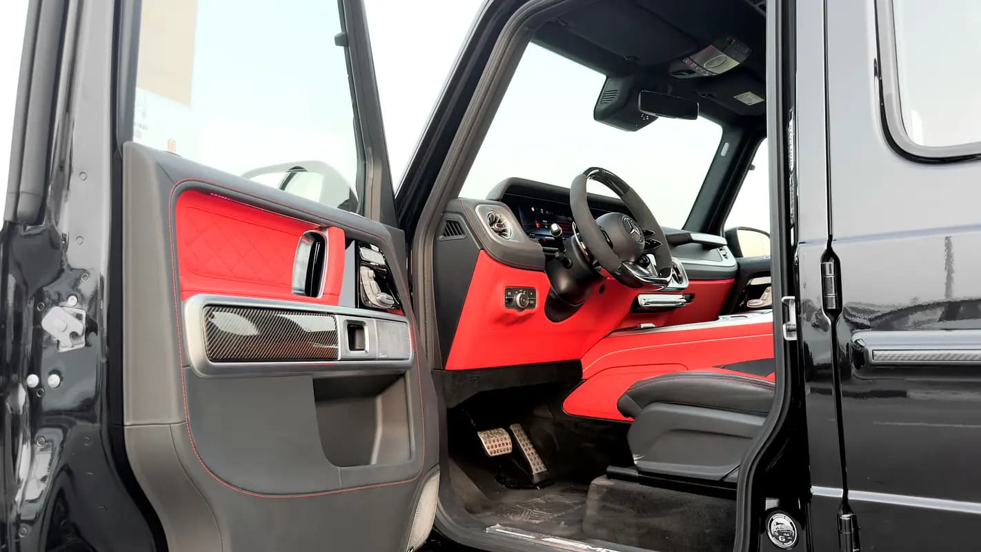 خرید مرسدس کلاس G G 63 AMG مدل ۲۰۲۶ از دبی — واردات به منطقه آزاد کیش و قشم — خودرو مرسدس — تصویر 10