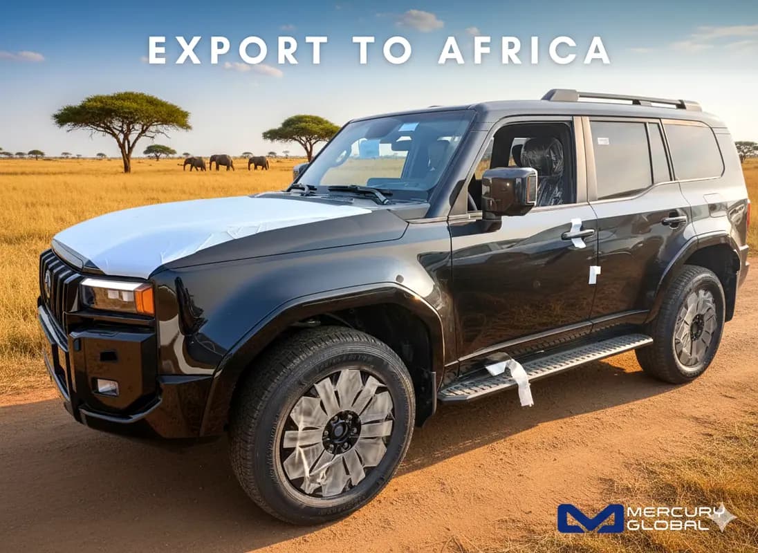 خرید تویوتا پرادو Luxury مدل ۲۰۲۵ از دبی — واردات به منطقه آزاد کیش و قشم — خودرو تویوتا