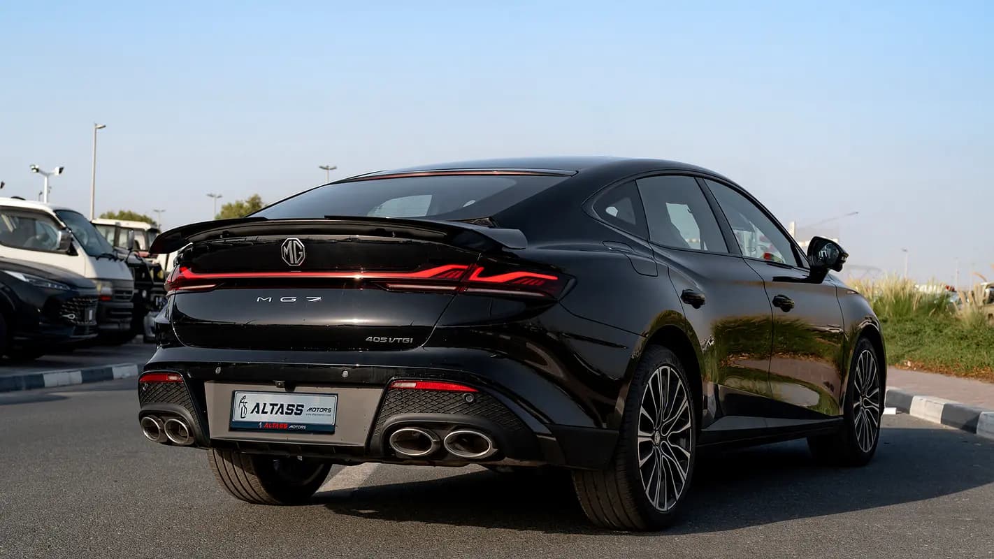 خرید ام‌جی MG 7 Luxury مدل ۲۰۲۶ از دبی — واردات به منطقه آزاد کیش و قشم — خودرو ام‌جی — تصویر 4