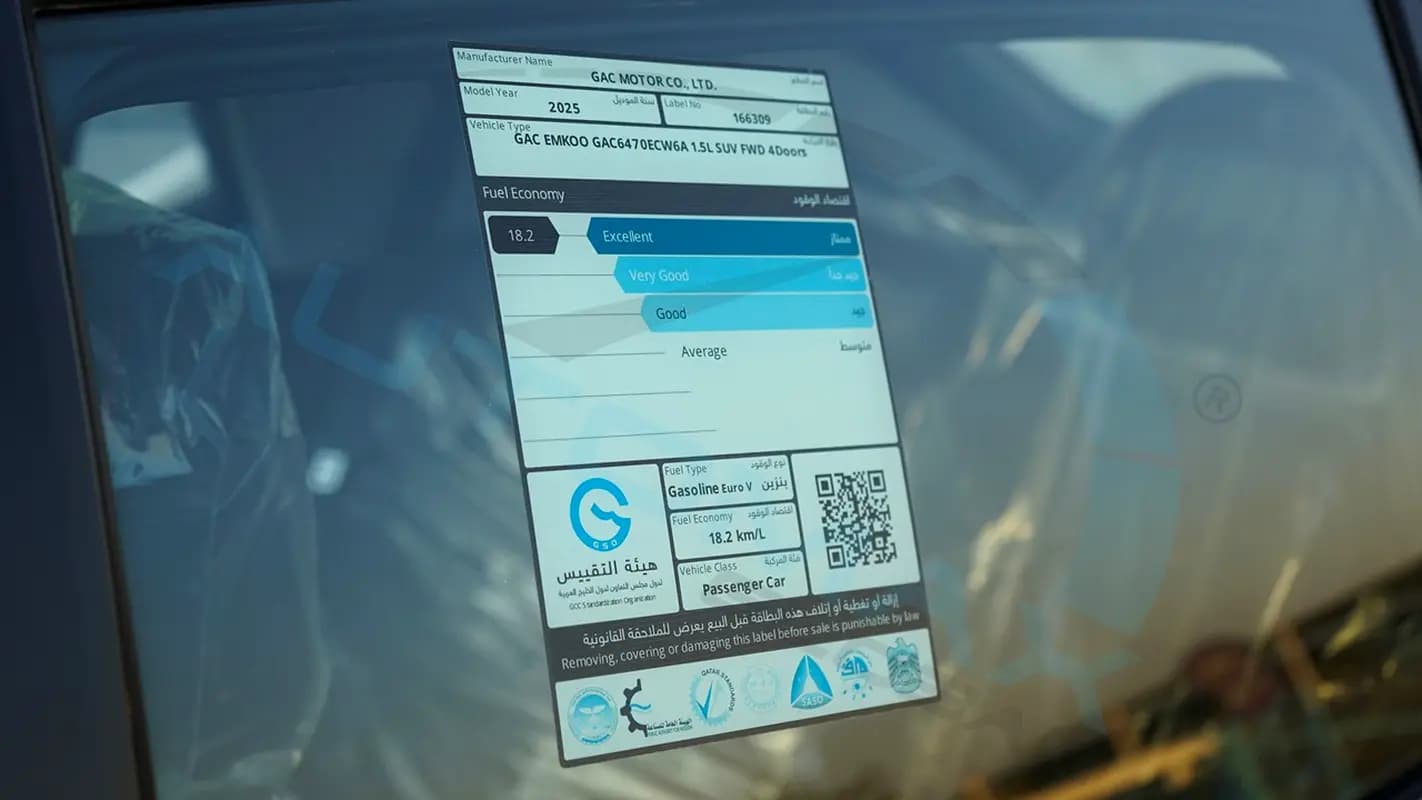 خرید Gac Emkoo GL مدل ۲۰۲۵ از دبی — واردات به منطقه آزاد کیش و قشم — خودرو Gac — تصویر 19
