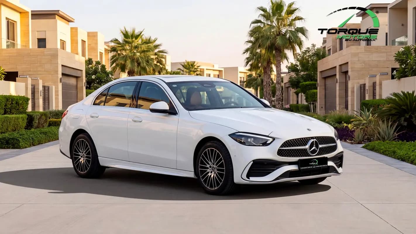 خرید مرسدس کلاس C C200 L مدل ۲۰۲۶ از دبی — واردات به منطقه آزاد کیش و قشم — خودرو مرسدس