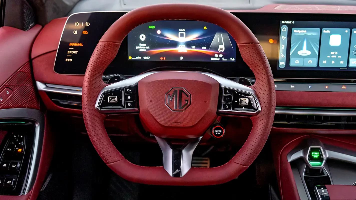 خرید ام‌جی MG 7 Luxury مدل ۲۰۲۶ از دبی — واردات به منطقه آزاد کیش و قشم — خودرو ام‌جی — تصویر 10