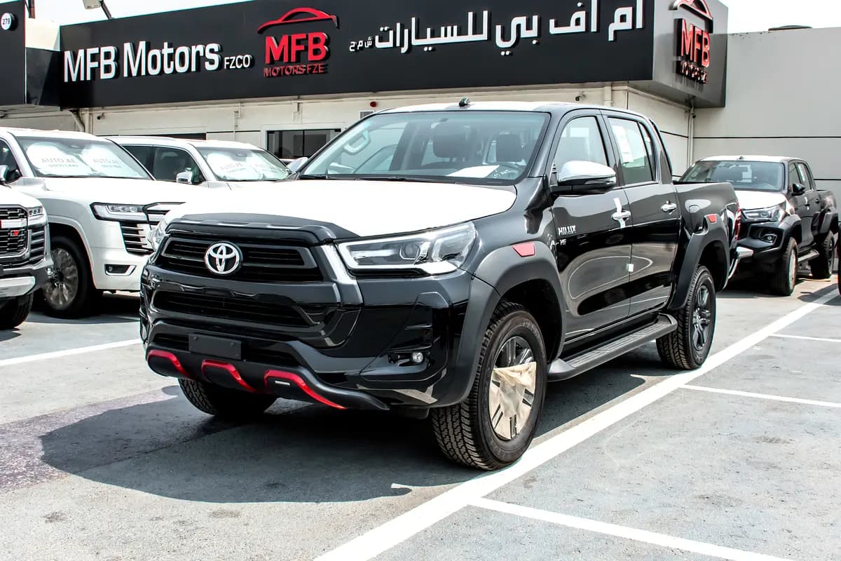 خرید تویوتا هایلوکس TRD مدل ۲۰۲۶ از دبی — واردات به منطقه آزاد کیش و قشم — خودرو تویوتا — تصویر 3