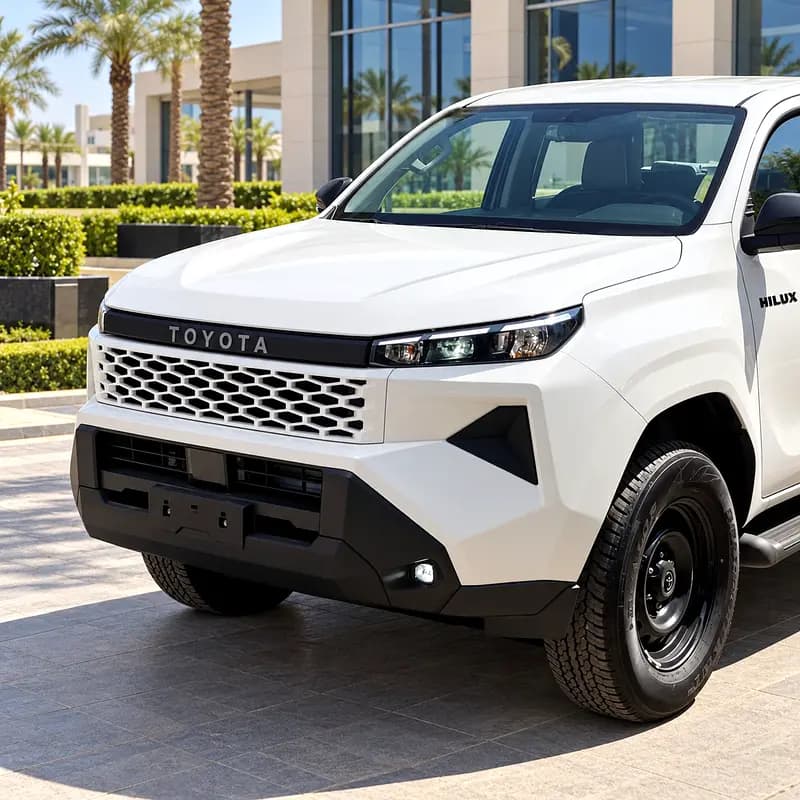 خرید تویوتا هایلوکس Double Cab GL مدل ۲۰۲۷ از دبی — واردات به منطقه آزاد کیش و قشم — خودرو تویوتا — تصویر 3