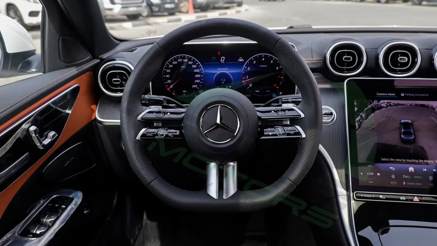 خرید مرسدس کلاس C C200 L مدل ۲۰۲۶ از دبی — واردات به منطقه آزاد کیش و قشم — خودرو مرسدس — تصویر 8