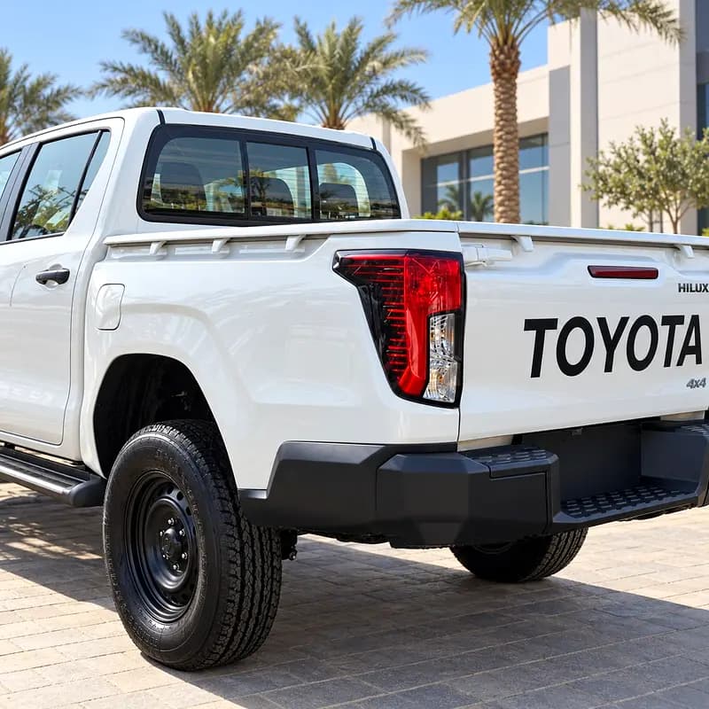 خرید تویوتا هایلوکس Double Cab GL مدل ۲۰۲۷ از دبی — واردات به منطقه آزاد کیش و قشم — خودرو تویوتا — تصویر 6