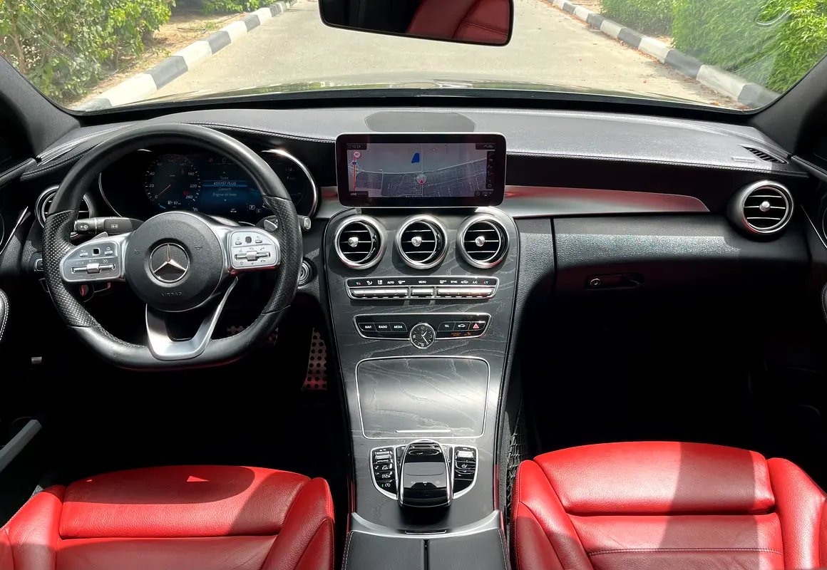 واردات Mercedes-Benz C Class 2020 از دبی — منطقه آزاد کیش و قشم — خودرو Mercedes-Benz — تصویر 16