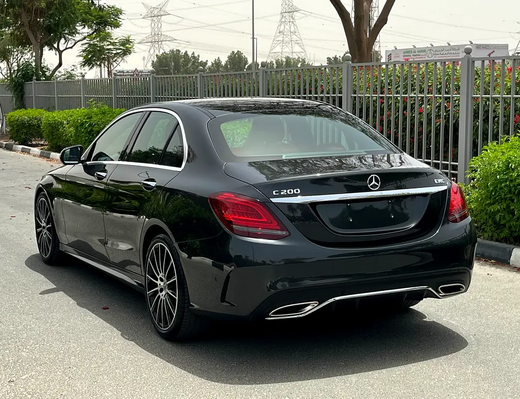واردات Mercedes-Benz C Class 2020 از دبی — منطقه آزاد کیش و قشم — خودرو Mercedes-Benz — تصویر 9