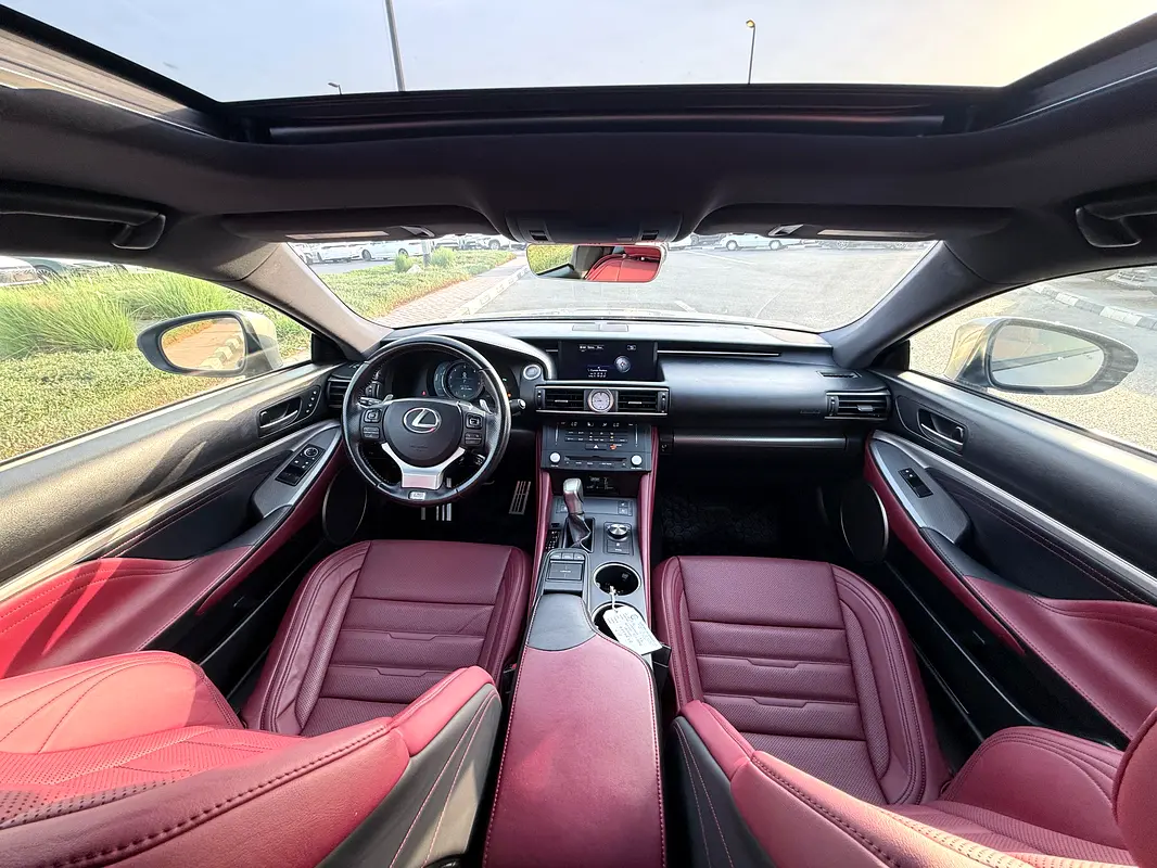 واردات Lexus RC Series 2016 از دبی — منطقه آزاد کیش و قشم — خودرو Lexus — تصویر 7