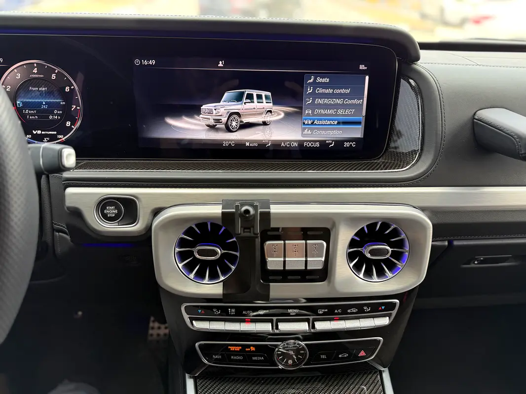واردات Mercedes-Benz G Class 2024 از دبی — منطقه آزاد کیش و قشم — خودرو Mercedes-Benz — تصویر 16