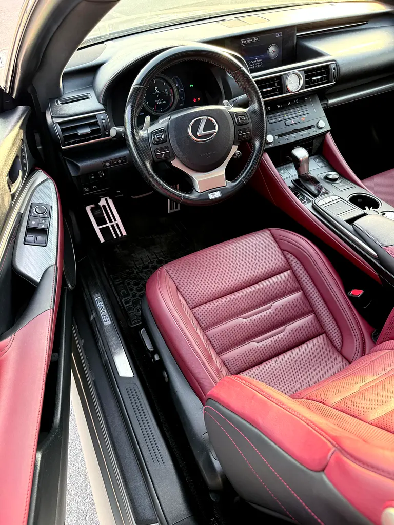 واردات Lexus RC Series 2016 از دبی — منطقه آزاد کیش و قشم — خودرو Lexus — تصویر 5