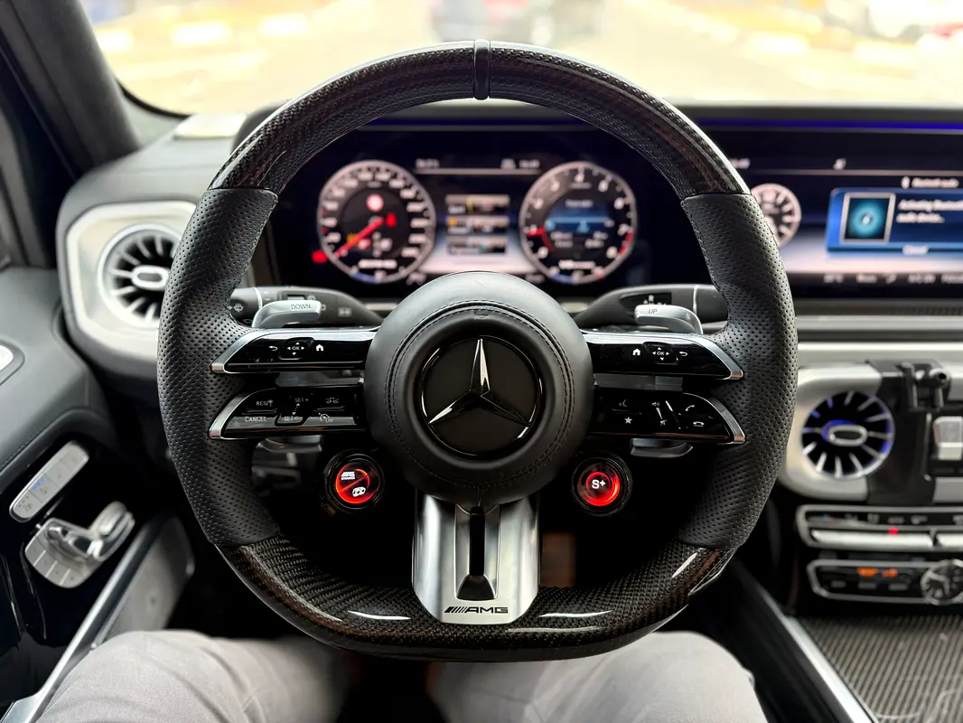 واردات Mercedes-Benz G Class 2024 از دبی — منطقه آزاد کیش و قشم — خودرو Mercedes-Benz — تصویر 15
