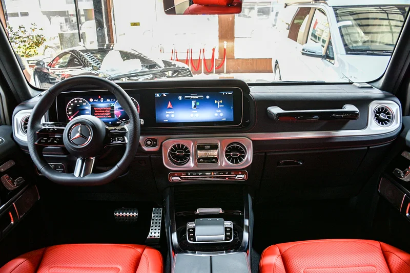 واردات Mercedes-Benz G Class 2025 از دبی — منطقه آزاد کیش و قشم — خودرو Mercedes-Benz — تصویر 9
