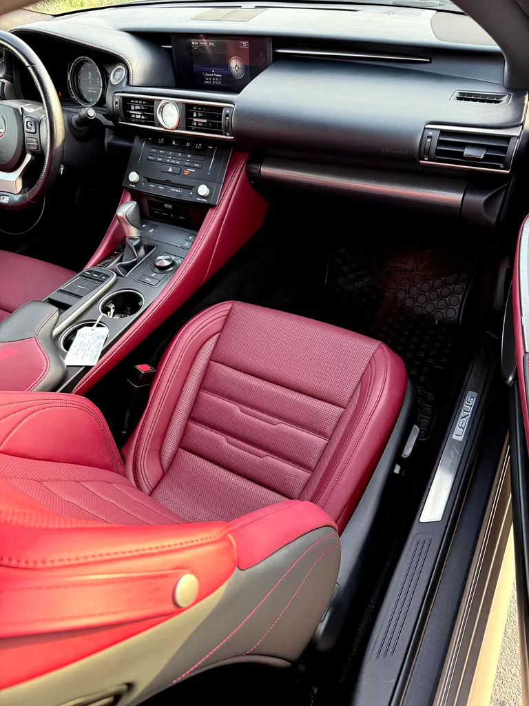 واردات Lexus RC Series 2016 از دبی — منطقه آزاد کیش و قشم — خودرو Lexus — تصویر 9