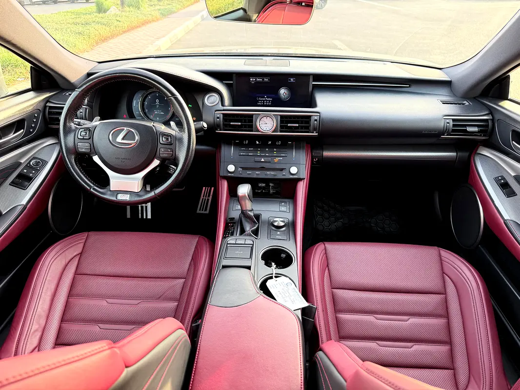 واردات Lexus RC Series 2016 از دبی — منطقه آزاد کیش و قشم — خودرو Lexus — تصویر 8