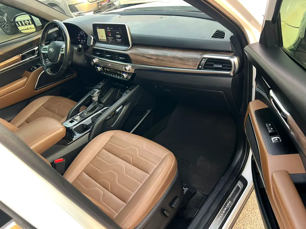 واردات Kia Telluride 2021 از دبی — منطقه آزاد کیش و قشم — خودرو Kia — تصویر 14