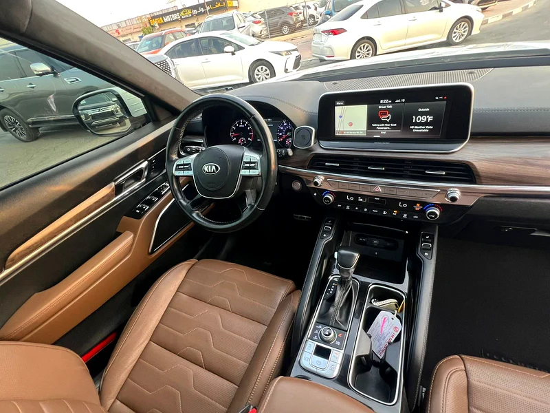 واردات Kia Telluride 2021 از دبی — منطقه آزاد کیش و قشم — خودرو Kia — تصویر 12