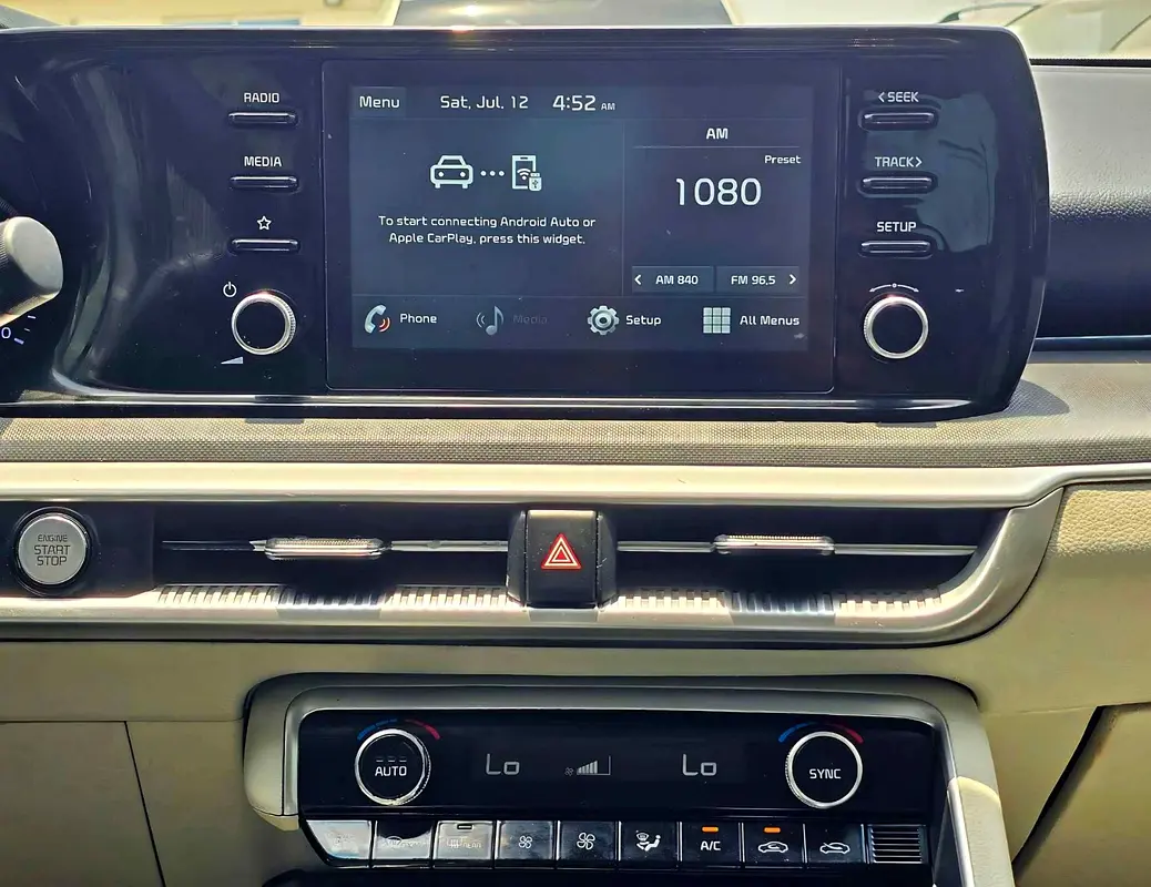 واردات Kia K5 2021 از دبی — منطقه آزاد کیش و قشم — خودرو Kia — تصویر 17