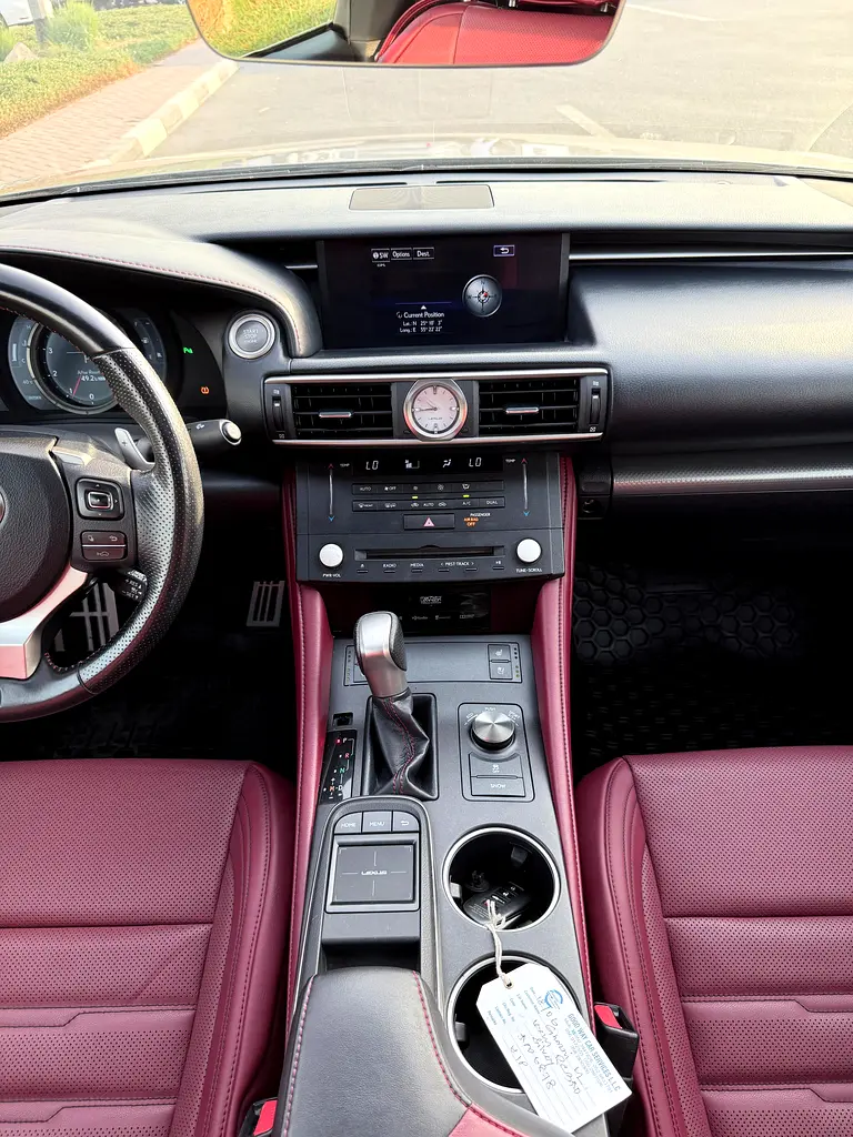 واردات Lexus RC Series 2016 از دبی — منطقه آزاد کیش و قشم — خودرو Lexus — تصویر 11