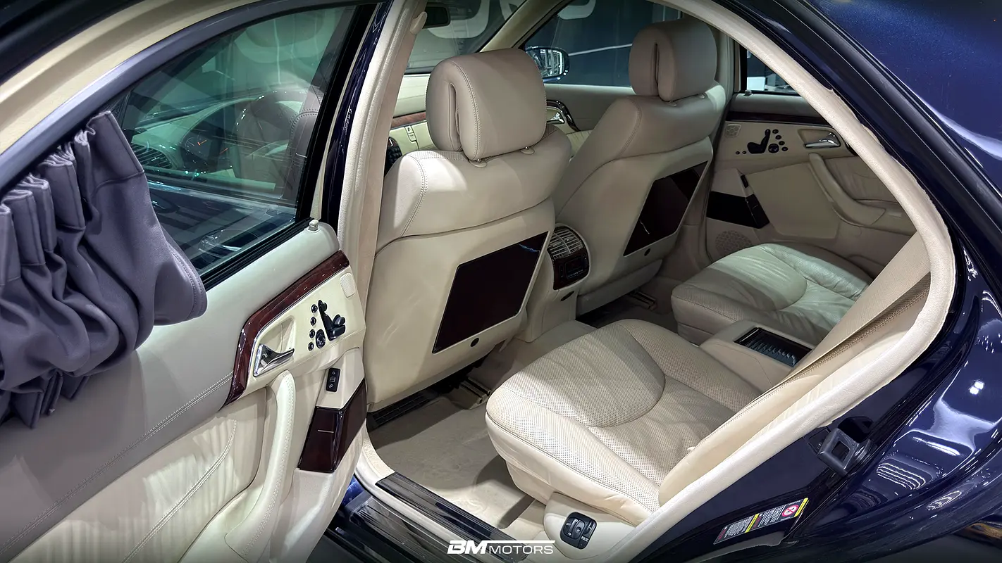 واردات Mercedes-Benz S Class 1997 از دبی — منطقه آزاد کیش و قشم — خودرو Mercedes-Benz — تصویر 9