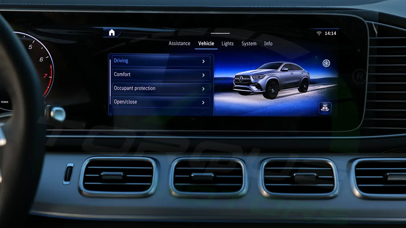 واردات Mercedes-Benz GLE Coupe 2025 از دبی — منطقه آزاد کیش و قشم — خودرو Mercedes-Benz — تصویر 11