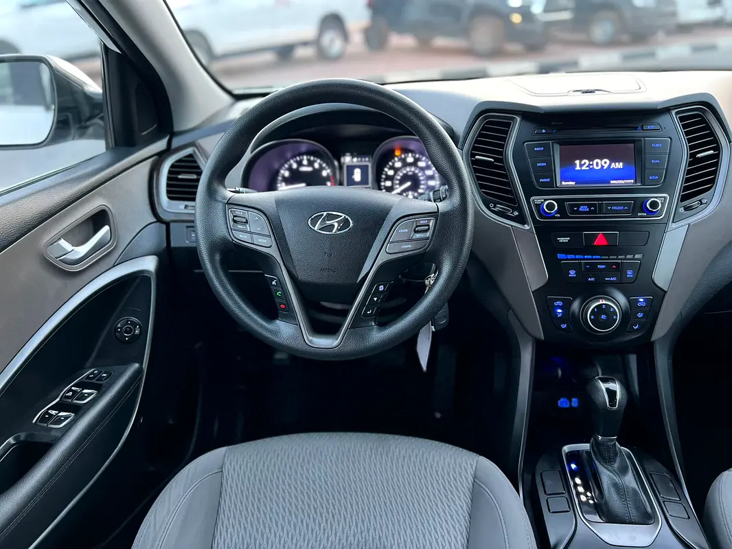 واردات Hyundai Santa FE 2018 از دبی — منطقه آزاد کیش و قشم — خودرو Hyundai — تصویر 12
