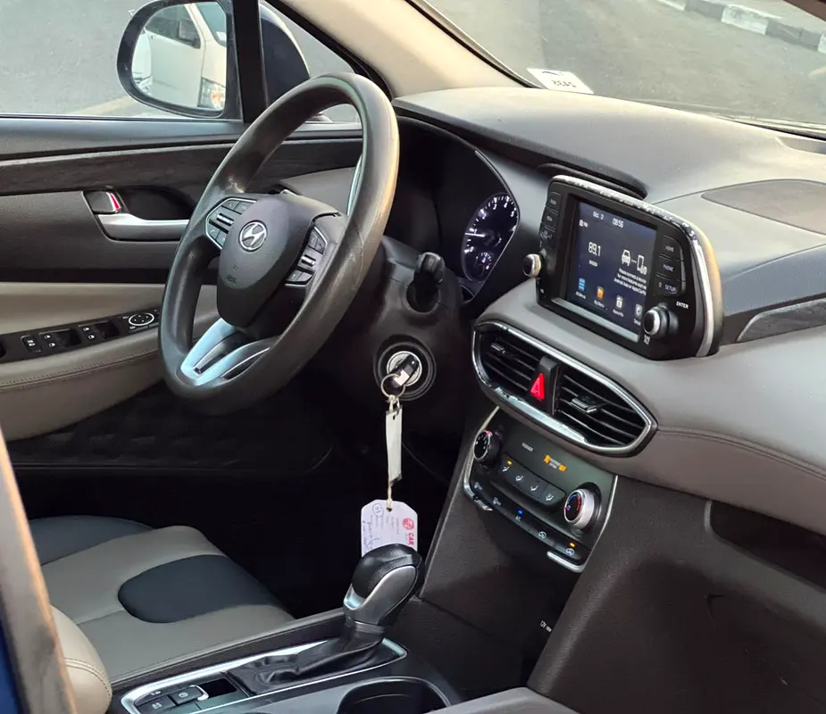 واردات Hyundai Santa FE 2019 از دبی — منطقه آزاد کیش و قشم — خودرو Hyundai — تصویر 11