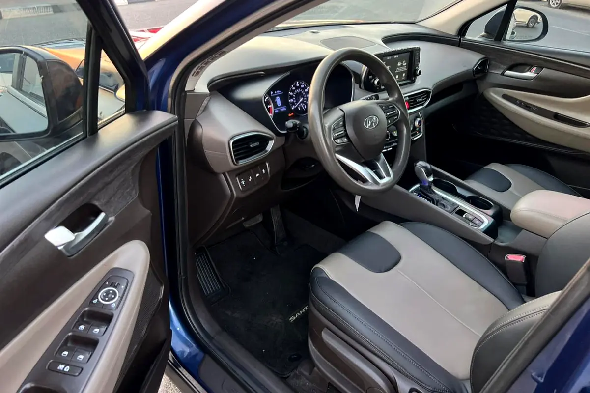 واردات Hyundai Santa FE 2019 از دبی — منطقه آزاد کیش و قشم — خودرو Hyundai — تصویر 14